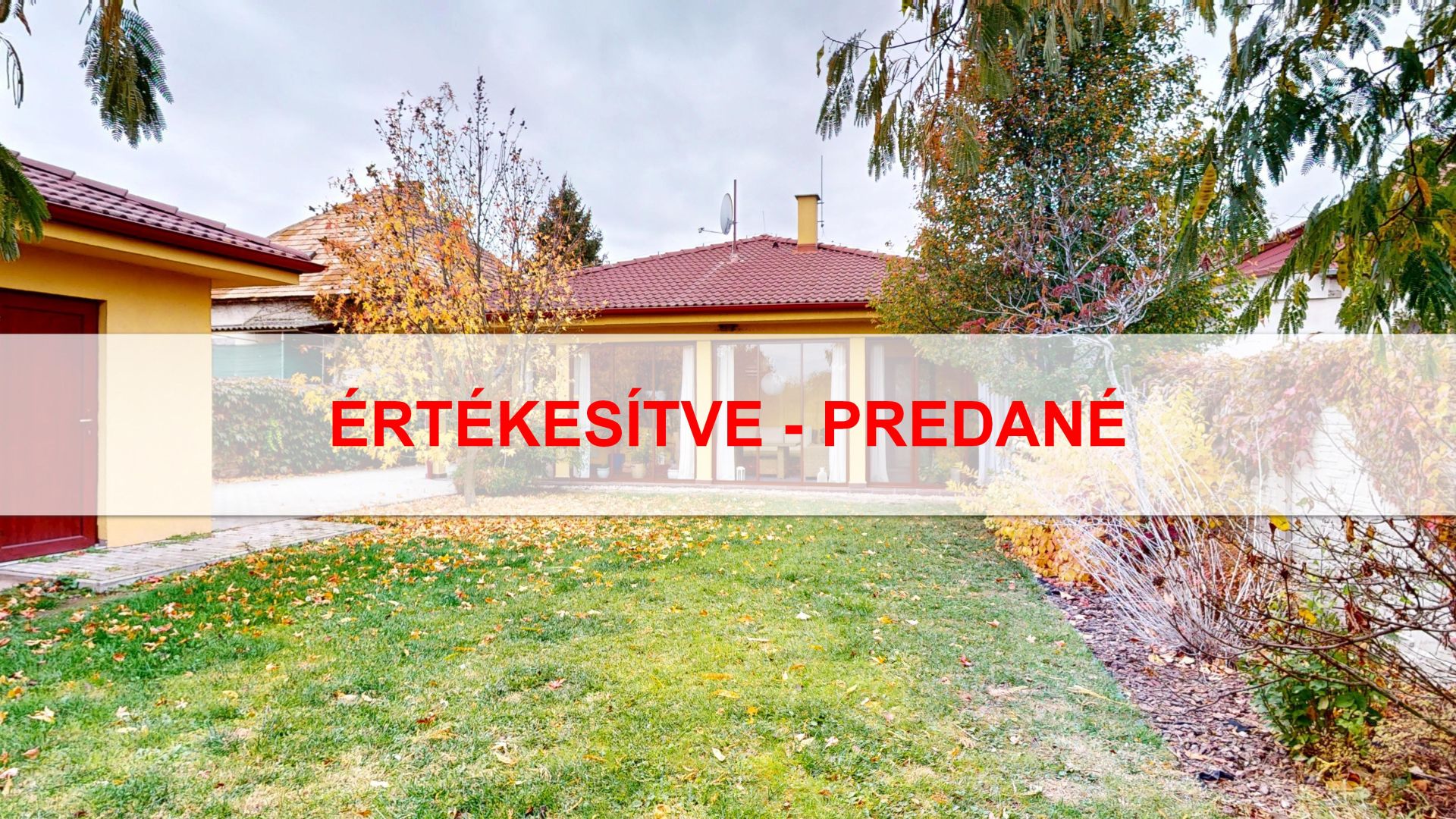 NA PREDAJ KRÁSNY 4 IZBOVÝ RODINNÝ DOM S TERASOU A GARÁŽOU, IŽA, OKRES KOMÁRNO